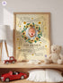 Personalized Wishes for Baby Poster – Custom Photo & Text – Baby Shower Guestbook Keepsake with Bible Verse